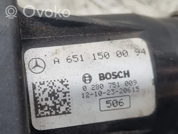 Mercedes-Benz B W246 W242 Imusarjan venttiilin käyttömoottori A6511500094