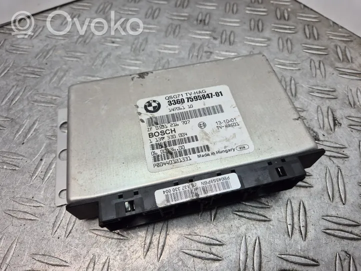 BMW X6 E71 Torque split ecu control unit/module 7595847