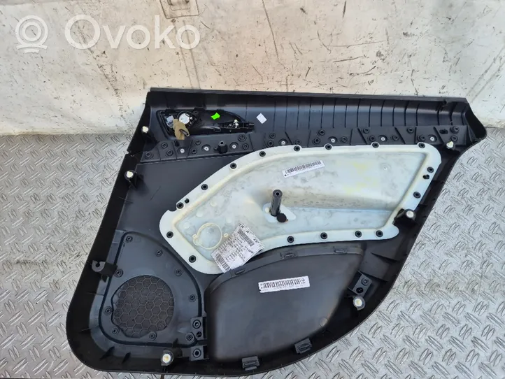 Skoda Octavia Mk2 (1Z) Rivestimento del pannello della portiera posteriore 1Z9867211