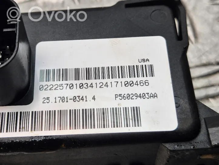 Dodge Nitro ESP acceleration yaw rate sensor P56029349AA