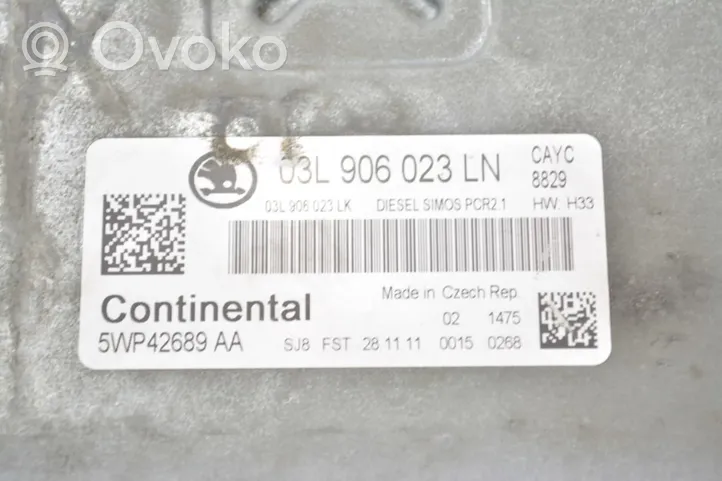 Skoda Rapid (NH) Calculateur moteur ECU 03L906023LN