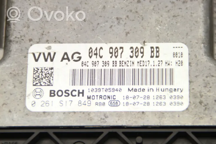 Audi A1 Variklio valdymo blokas 04C907309BB