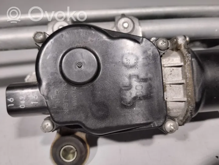 Nissan Qashqai Mechanizm i silniczek wycieraczek szyby przedniej / czołowej 6502C004