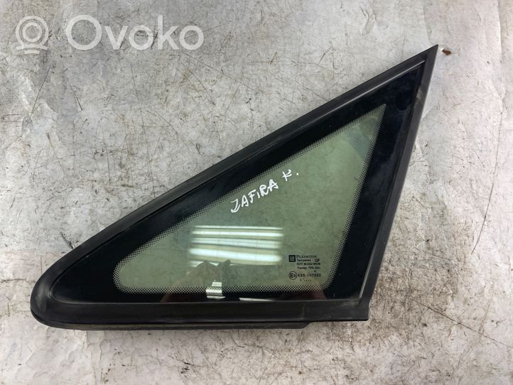 Opel Zafira A Front vent window/glass (coupe) 