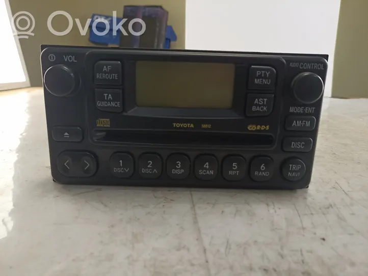 Toyota RAV 4 (XA40) Radio/CD/DVD/GPS-pääyksikkö 8612042130