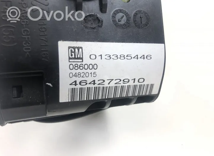 Opel Zafira C Gear selector/shifter (interior) 13385446