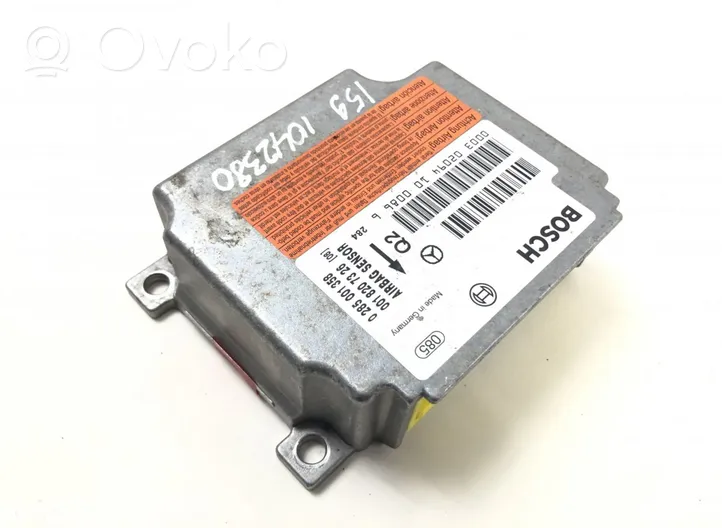 Mercedes-Benz SL R230 Module de contrôle airbag 0285001358