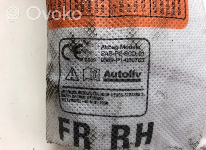 Hyundai Tucson TL Poduszka powietrzna Airbag fotela 88910D3000