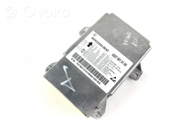 Mercedes-Benz E C207 W207 Airbag control unit/module A2079011700