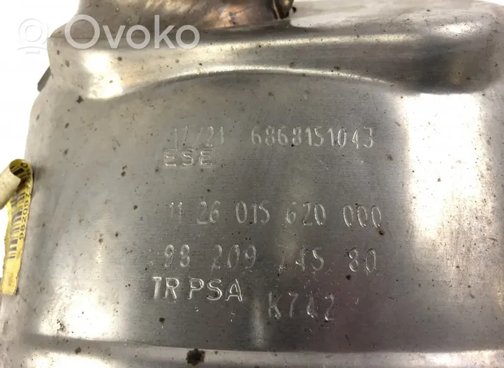 Toyota Proace Filtre à particules catalyseur FAP / DPF 9820974580