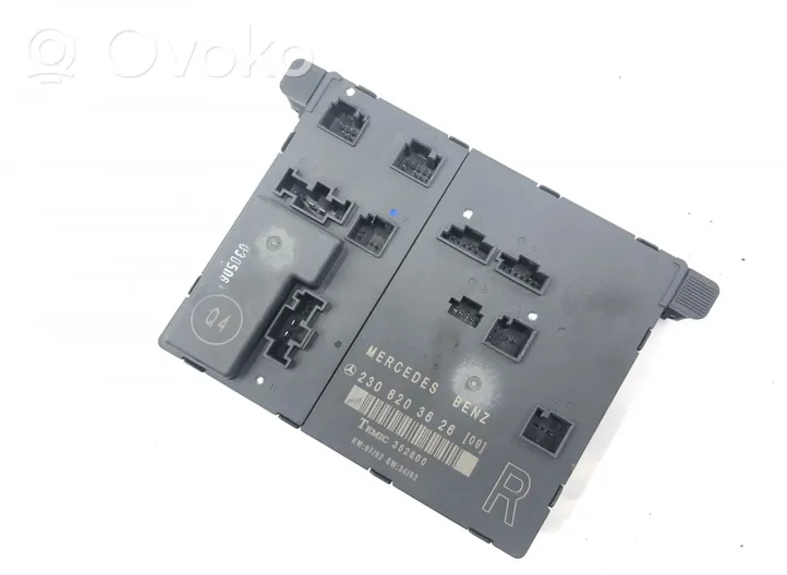 Mercedes-Benz SL R230 Door control unit/module A2309000700