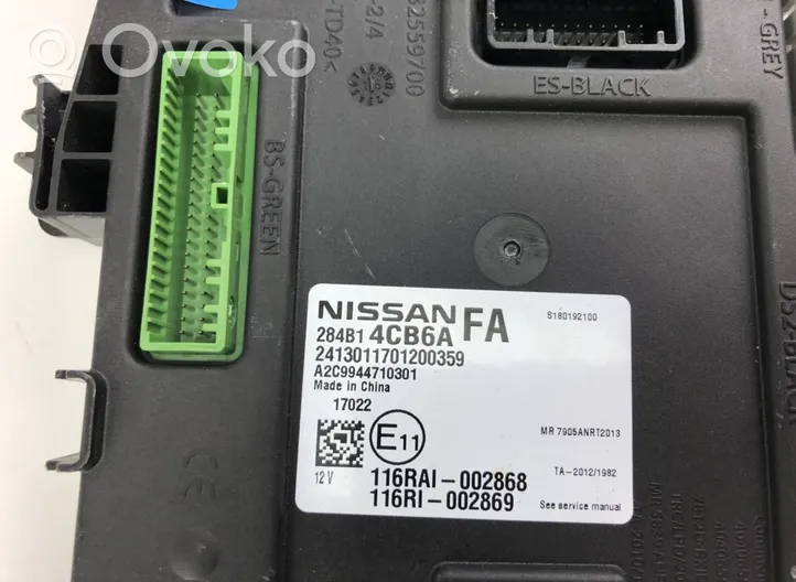 Nissan X-Trail T32 Central body control module A2C9944710301