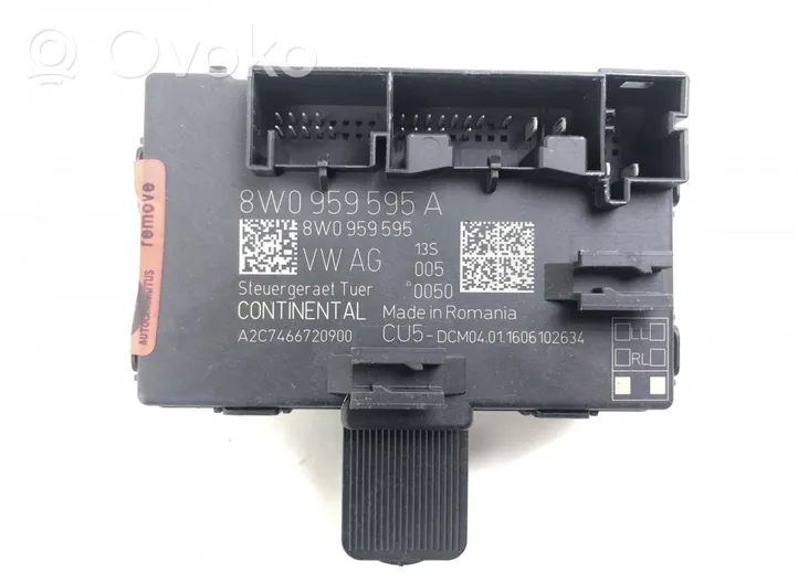 Audi A4 S4 B9 Centralina/modulo portiere A2C7466561000