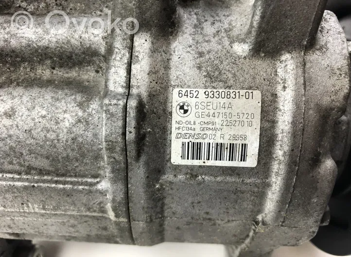 BMW 3 F30 F35 F31 Kompresor / Sprężarka klimatyzacji A/C 4471505721