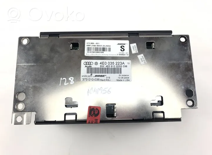 Audi A8 S8 D3 4E Amplificateur de son 373010036