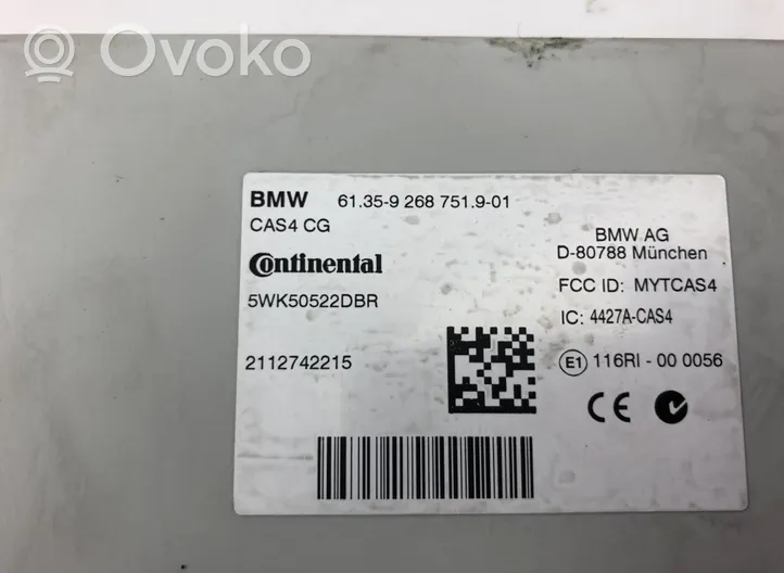 BMW 7 F01 F02 F03 F04 Engine control unit/module 0281014727
