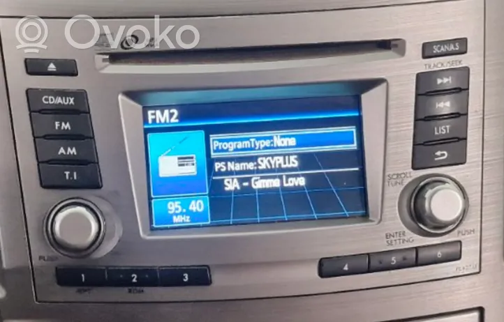 Subaru Legacy Unité principale radio / CD / DVD / GPS 86201AJ420
