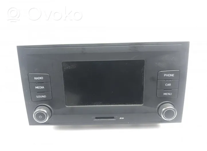 Seat Leon (5F) Radio/CD/DVD/GPS-pääyksikkö 5F0035871D