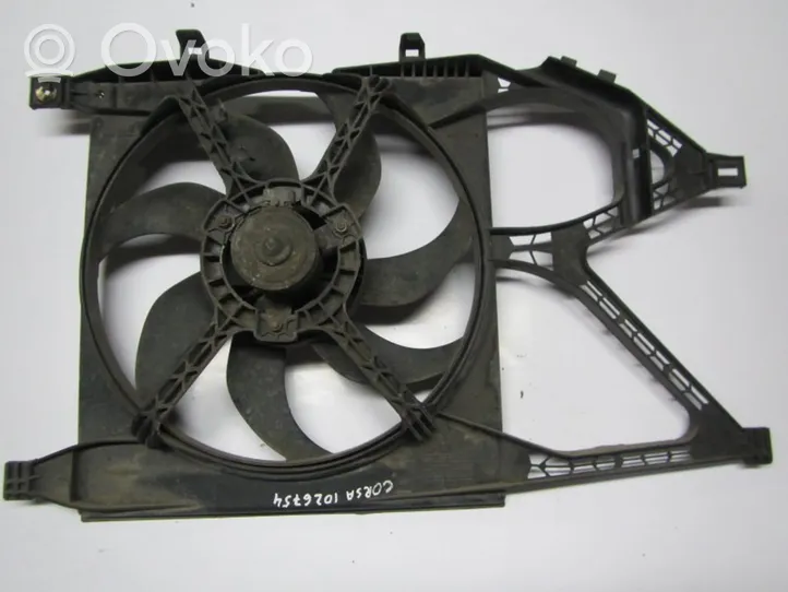 Opel Corsa C Electric radiator cooling fan 24.445.190