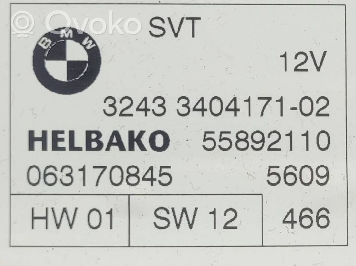 BMW X3 E83 Altre centraline/moduli 063170845