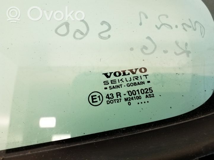 Volvo S60 Szyba karoseryjna drzwi tylnych 43R001025