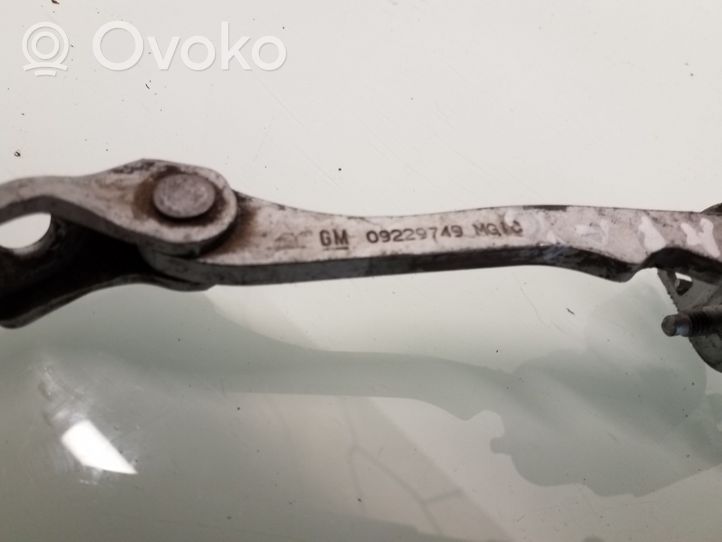 Opel Signum Ogranicznik drzwi przednich 09229749