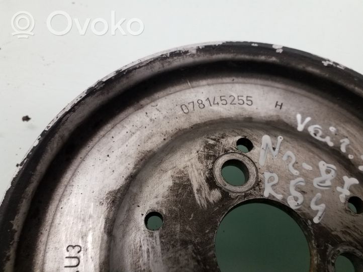 Audi A4 S4 B5 8D Ohjaustehostimen pumpun hihnapyörä 078145255