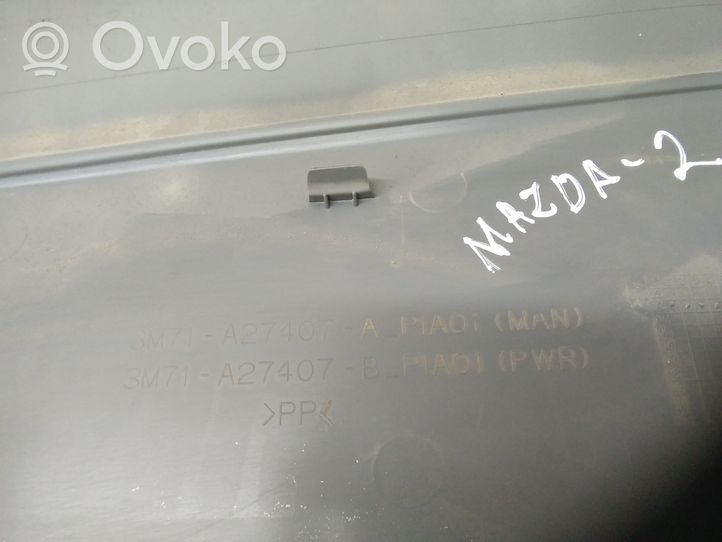 Mazda 2 Boczki / Poszycie drzwi tylnych 3M71A27407