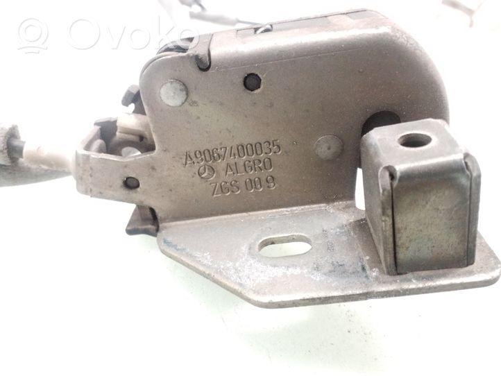 Mercedes-Benz Sprinter W906 Loading door lock A9067400035