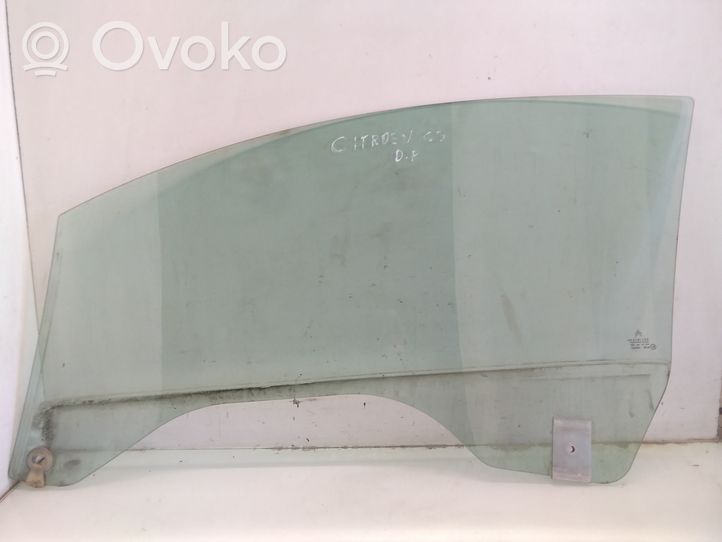 Citroen C3 Front door window/glass (coupe) 43R0049