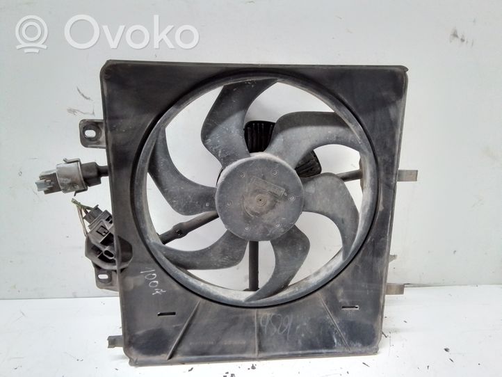 Peugeot 1007 Electric radiator cooling fan 1831794100