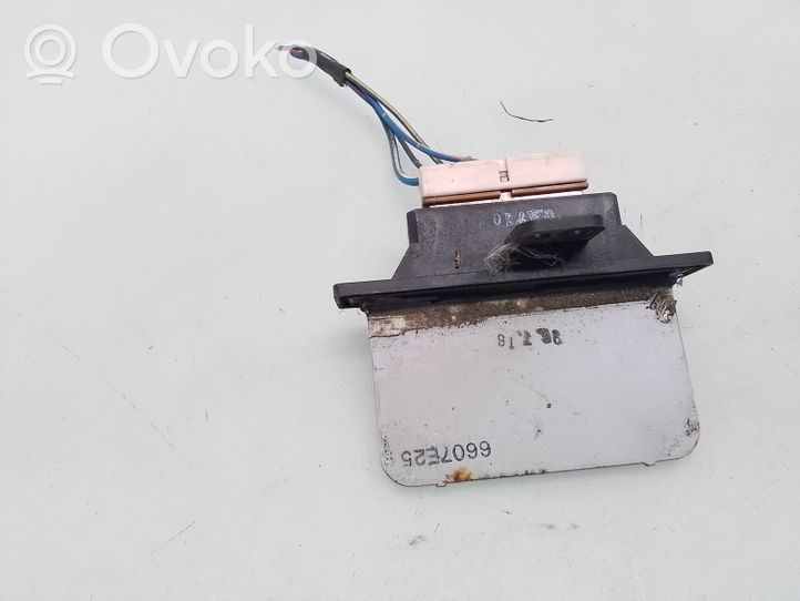 Ford Maverick Heater blower motor/fan resistor 6607E25