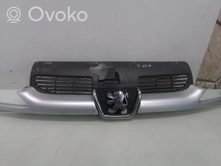 Peugeot 206 Maskownica / Grill / Atrapa górna chłodnicy 9628934280