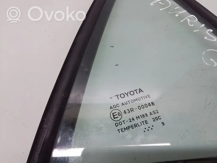 Toyota Auris 150 Szyba karoseryjna drzwi tylnych 43R00048