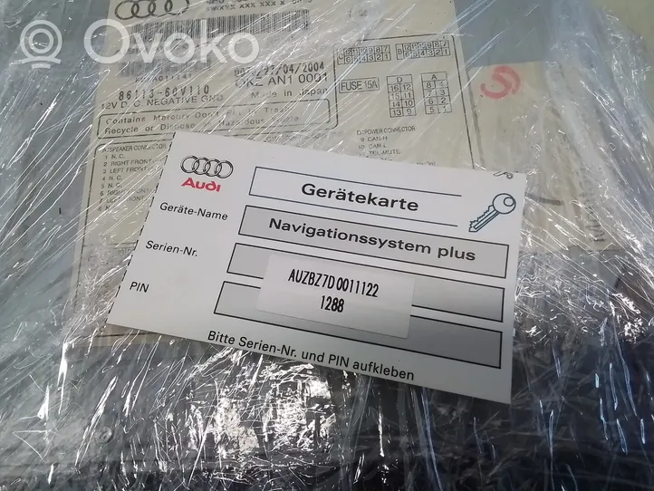 Audi A6 S6 C5 4B Radija/ CD/DVD grotuvas/ navigacija 4B0035192P