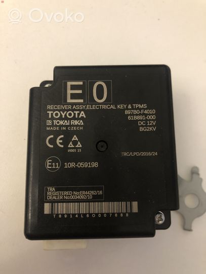 Toyota C-HR Centralina/modulo keyless go 897B0F4010