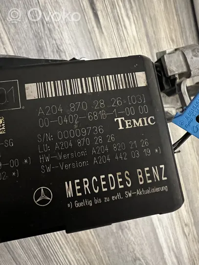 Mercedes-Benz C W204 Karavaihteisto, pehmeä lukitus A2048202942