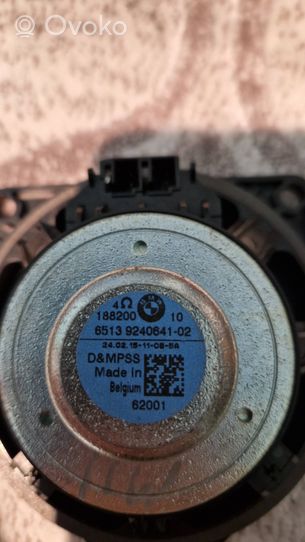 BMW 3 F30 F35 F31 Garso sistemos komplektas 9240641