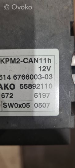 BMW X3 E83 Degalų (kuro) siurblio valdymo blokas 6766003