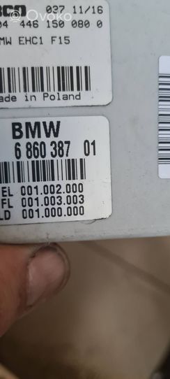 BMW X5 F15 Module de commande suspension pneumatique arrière 6860387