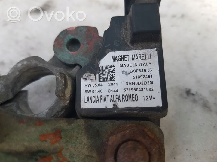 Fiat Panda III Câble négatif masse batterie 51892464