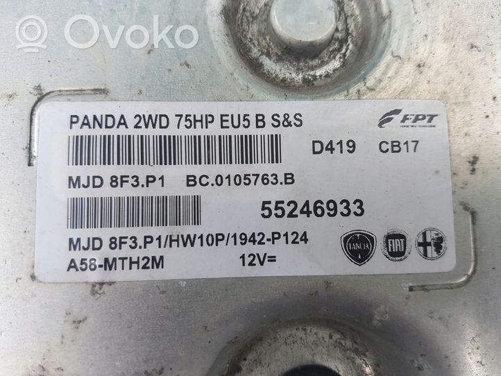 Fiat Panda III Kit calculateur ECU et verrouillage 55246933