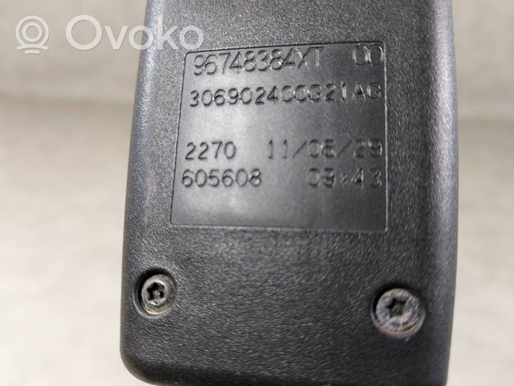 Citroen C4 II Klamra przedniego pasa bezpieczeństwa 96748384XT