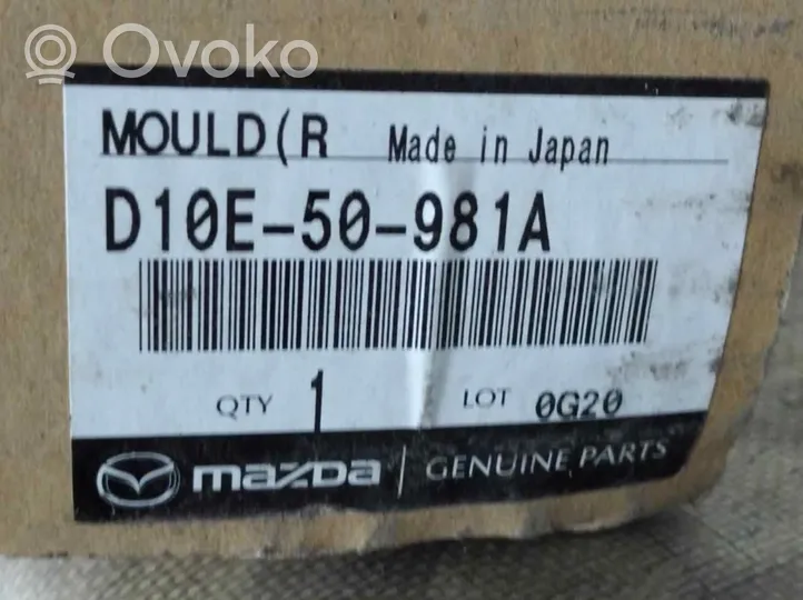 Mazda CX-5 Moulure inférieure de pare-chocs arrière D10E50981A