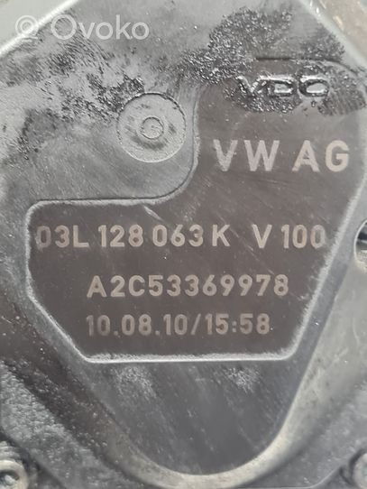 Volkswagen Golf VI Clapet d'étranglement 03L128063K