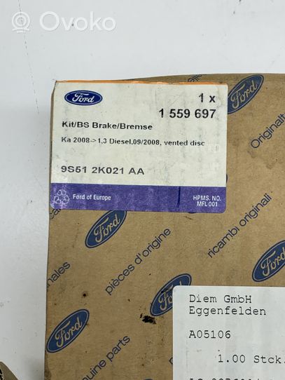 Ford Ka Pastiglie del freno (anteriore) 9S512K021AA