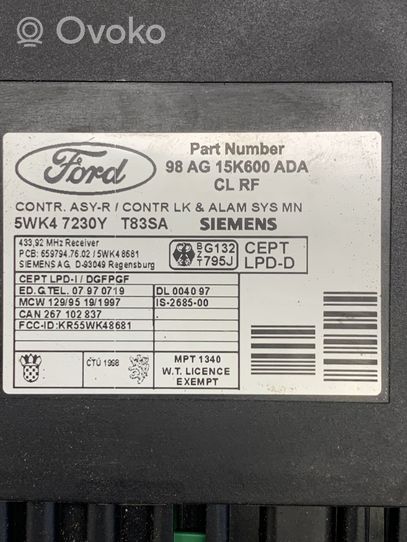 Ford Focus Modulo comfort/convenienza 98AG15K600ADA
