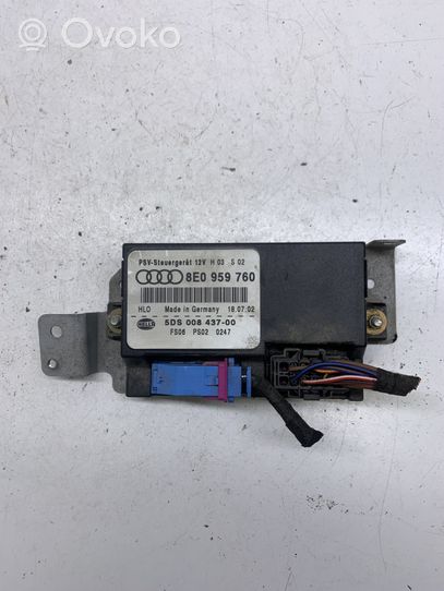 Audi A4 S4 B6 8E 8H Sėdynės valdymo blokas 8E0959760