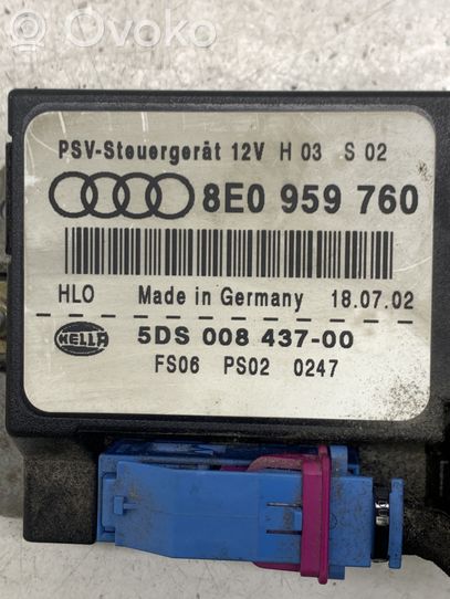 8E0959760 Audi A4 S4 B6 8E 8H Seat control module, 99.99 € | RRR