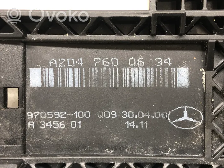 Mercedes-Benz C W204 Maniglia esterna/staffa portiera anteriore A2047600634